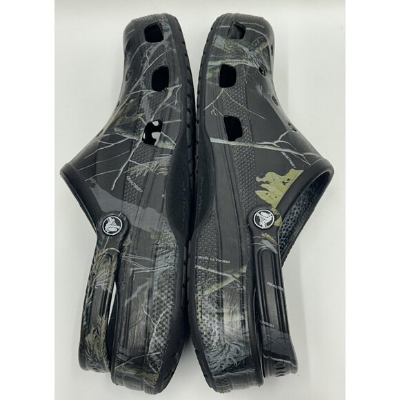 CROCS Camo Realtree Clogs Mens Size 12 Camouflage Slip On Hunting Outdoor - Picture 5 of 7